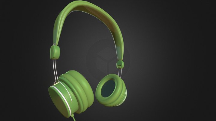 Headphones Sharknet 3D Model