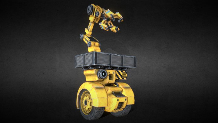 Industrial loading robot "Station Peeves" 3D Model