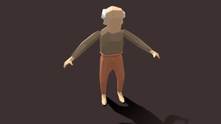 Idoso 3D Model
