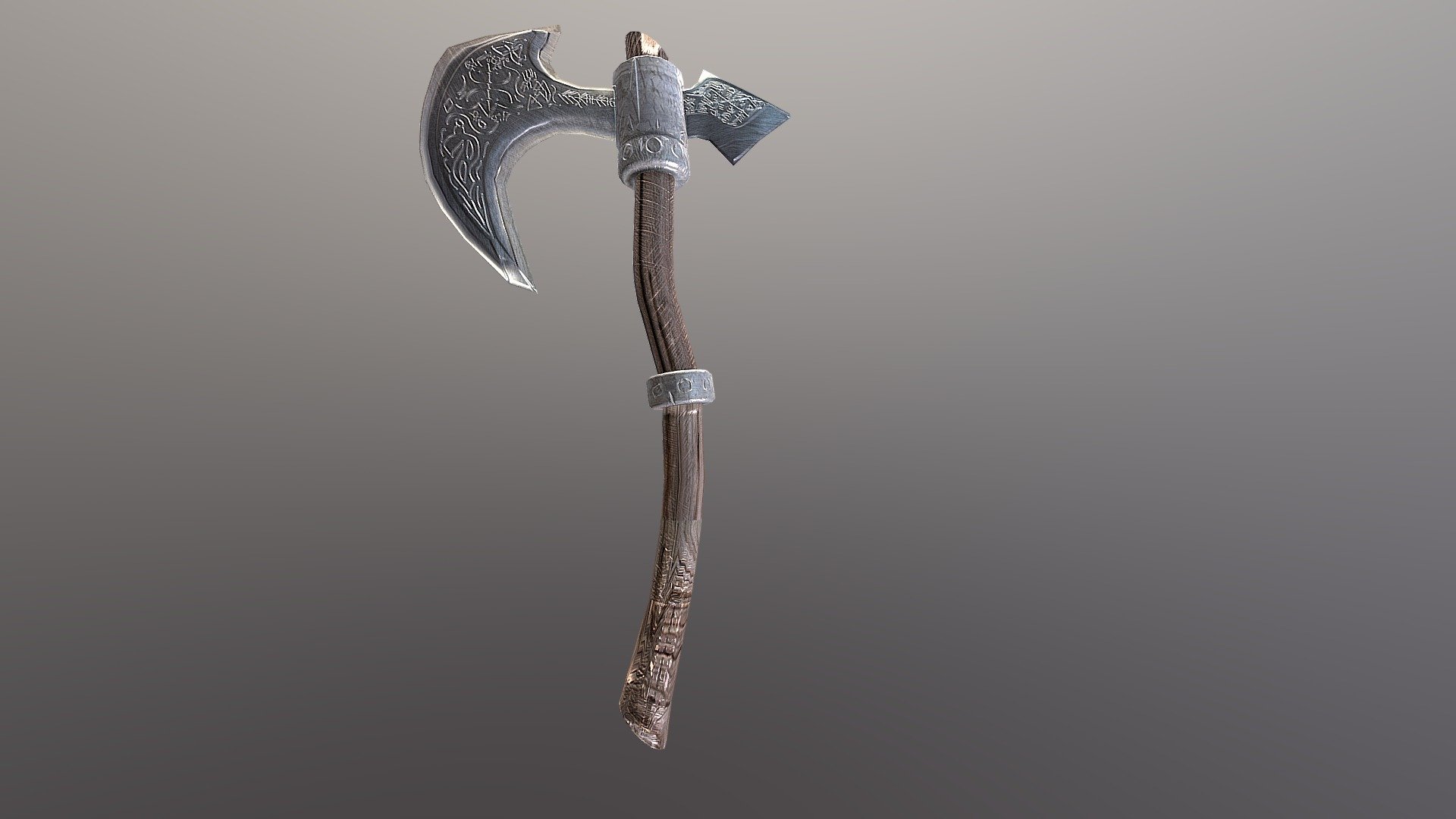 Medival Axe - 3D model by SalmonPrime [313d4c0] - Sketchfab