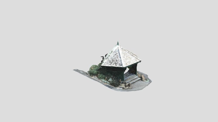 Separation Tree Rest House Model 3D Model