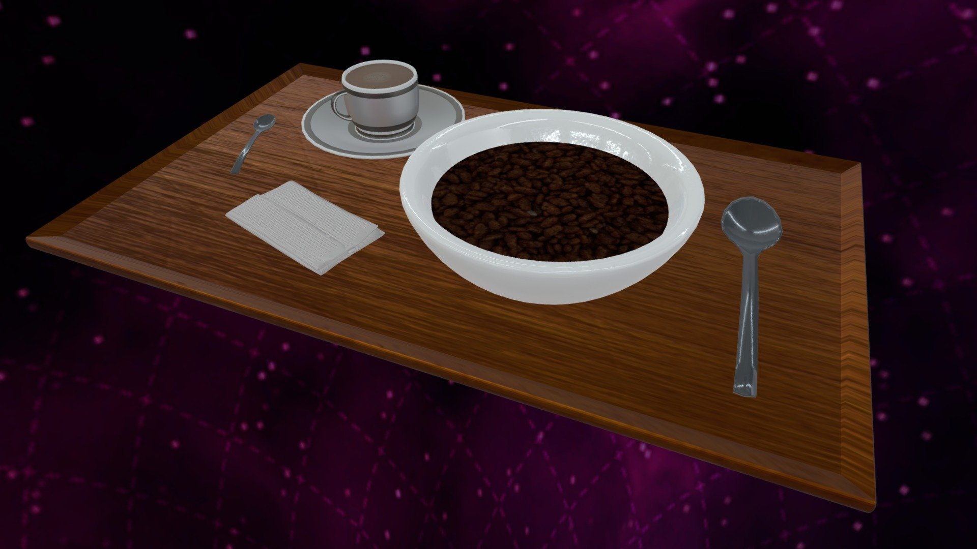 Cereal, Food & Stuff FBX (v0.5) FREE Low Poly