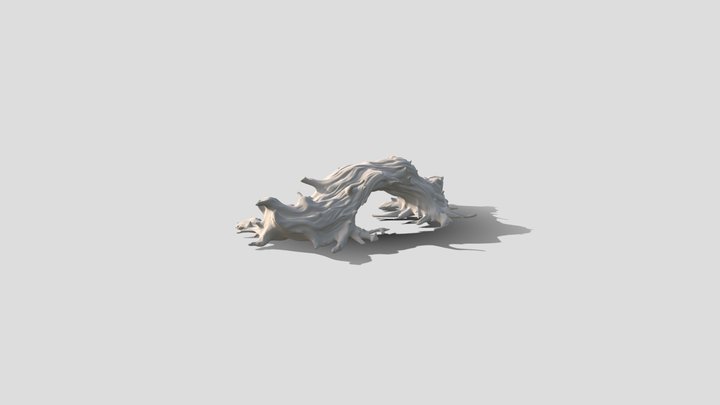 Gnarled Gateway big dead tree – Free 3D Model STL