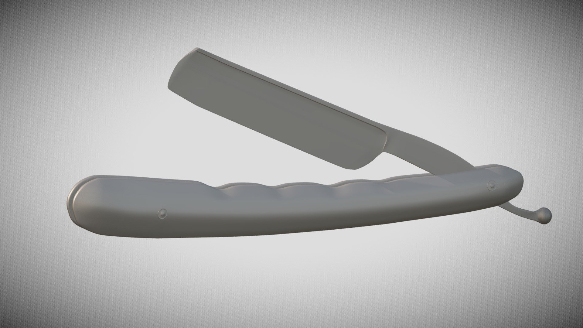Grandpa's Razor. - 3D model by CharlesJLittle [313f060] - Sketchfab