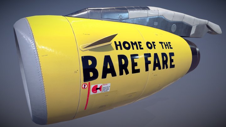 A320 V2500 Engine - Spirit Airline Livrea 3D Model