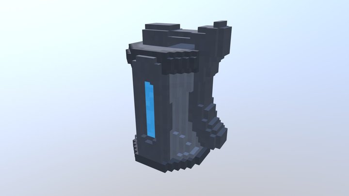 Battle Royale Grenade 3D Model