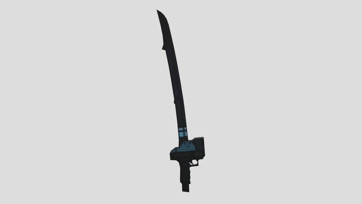Gambol Shroud (Katana) 3D Model