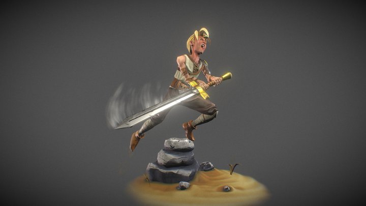 King Arthur 3D Model