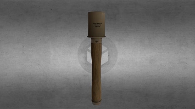 M24 grenade 3D Model