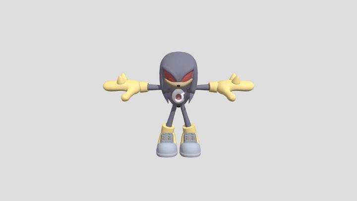 Mecha Knux(Normal) 3D Model
