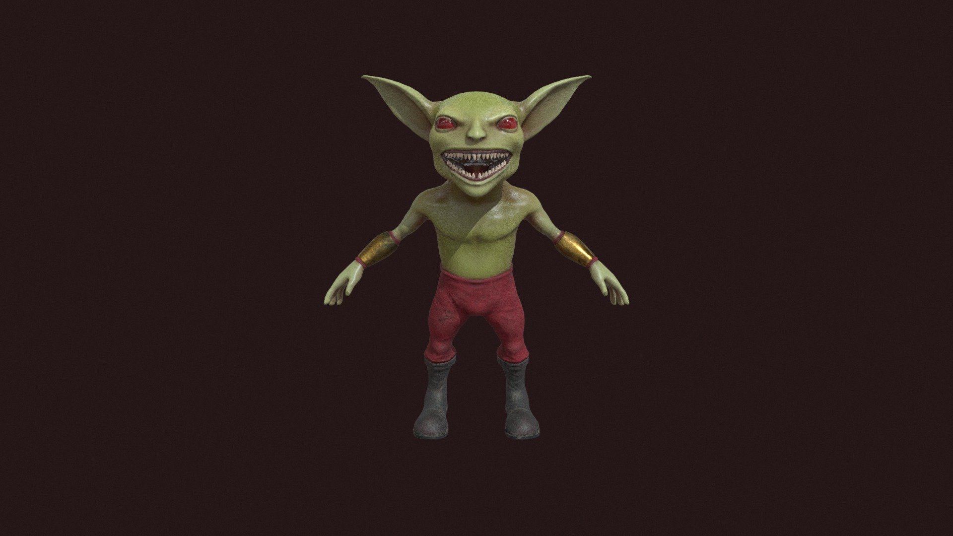 Little Goblin - 3D model by Faust13s [3144ab9] - Sketchfab