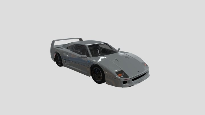 Ferrari_f40 3D Model