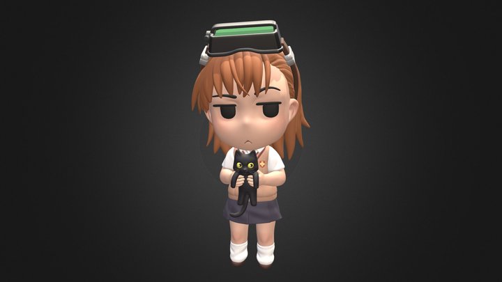 Misaki 3D Model