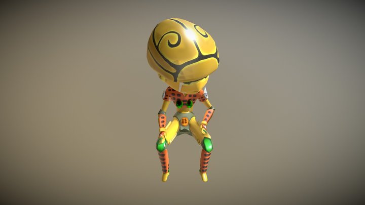 Golden Experience from JoJo Part 5 3D Model