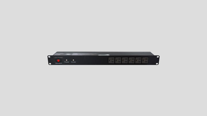 Power Strip 3D Model