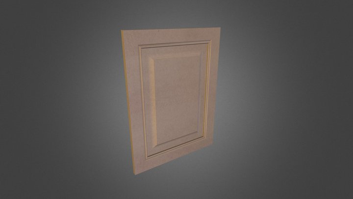 Nelson Mdf Cabinet Door 3D Model