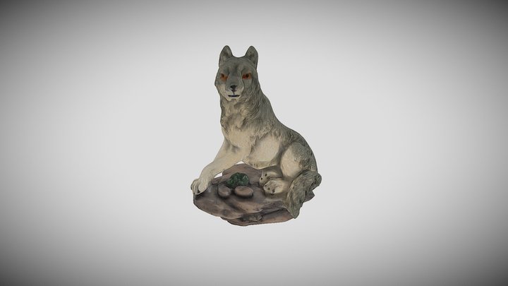Wolf 3D Model