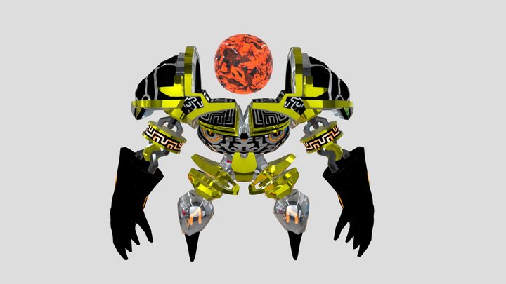 KettenGolem_King | ChainGolem King 3D Model