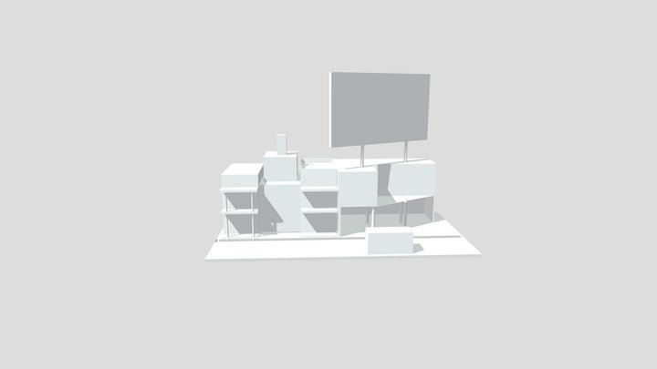 學號:3A913118 姓名:程昱榮 3D Model