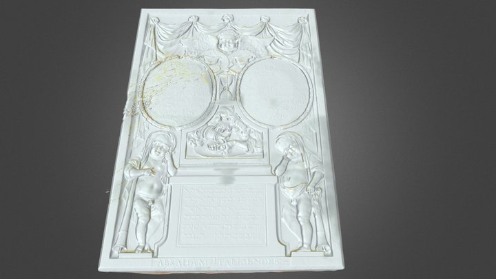 Abraham Levi Vitoria en Gracia Campos (1723) 3D Model