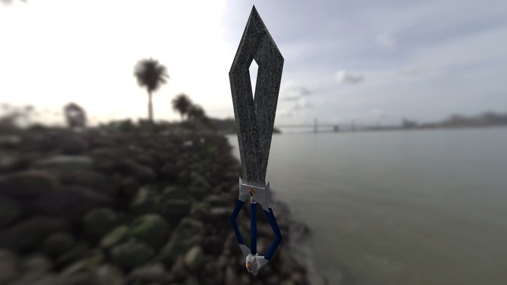 Duel side Sword 3D Model
