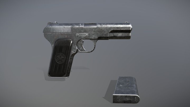 TT-33 3D Model