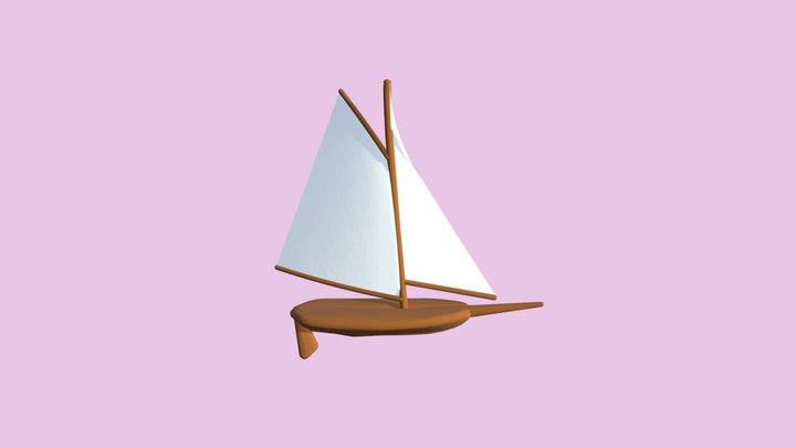 Парусник 3D Model