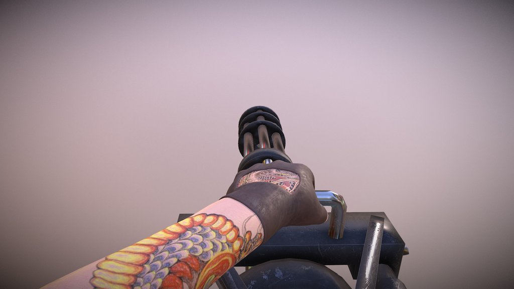 Minigun - A 3D model collection by zack424 - Sketchfab