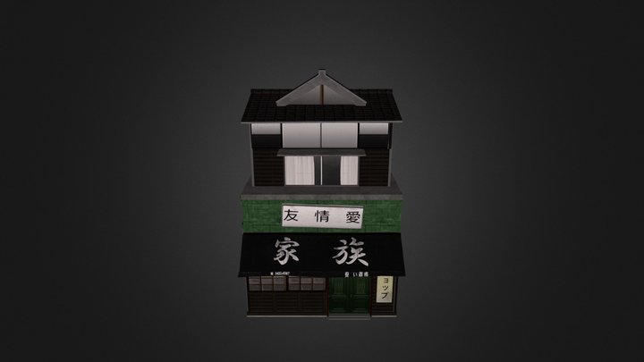 3D1_House_Shop_Test 3D Model