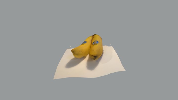 Uncanny Bananas 3D Model