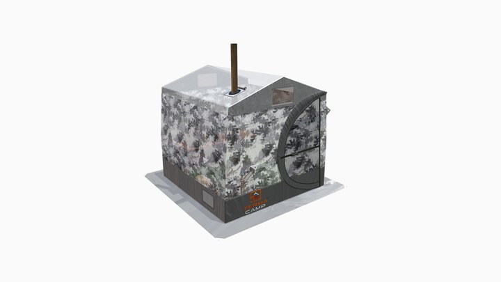 Мобильная баня ТЕРМА-22 3D Model