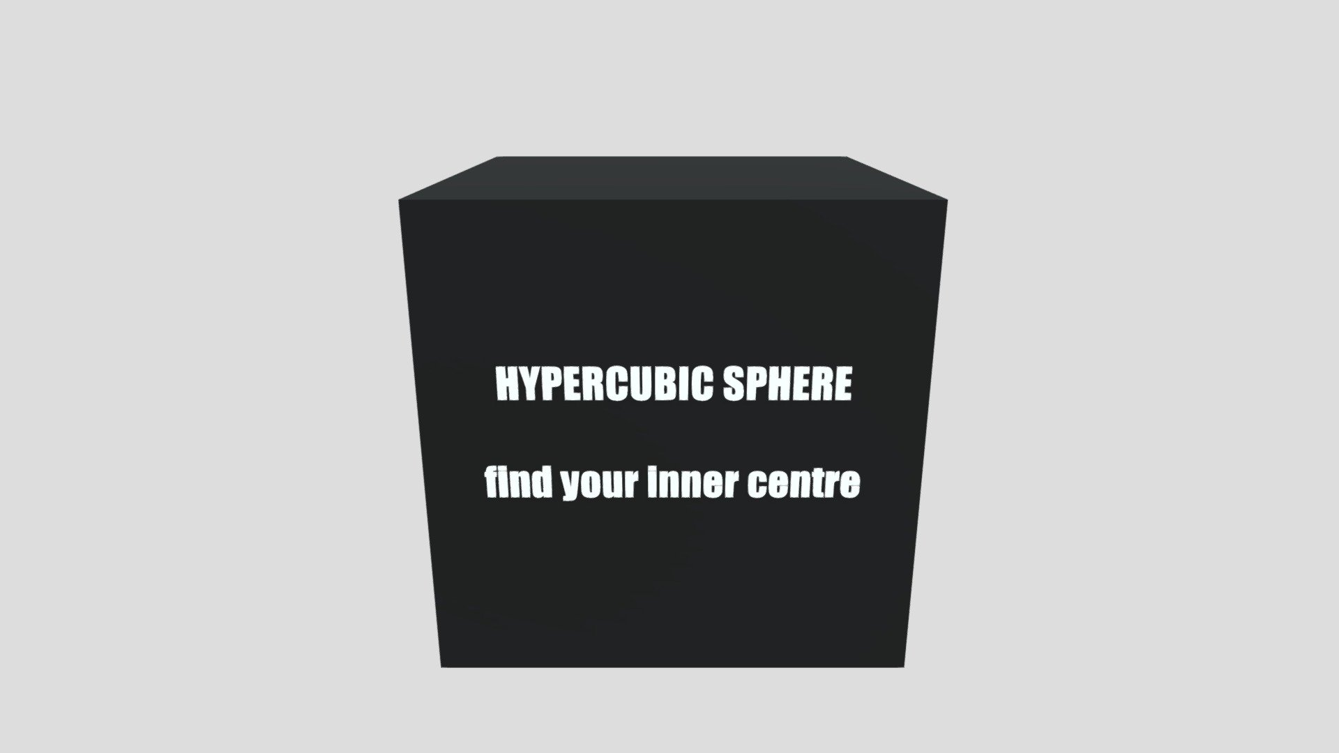HYPERCUBIC SPHERE