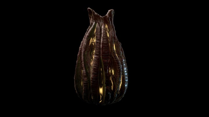 Alien Egg 3D Model