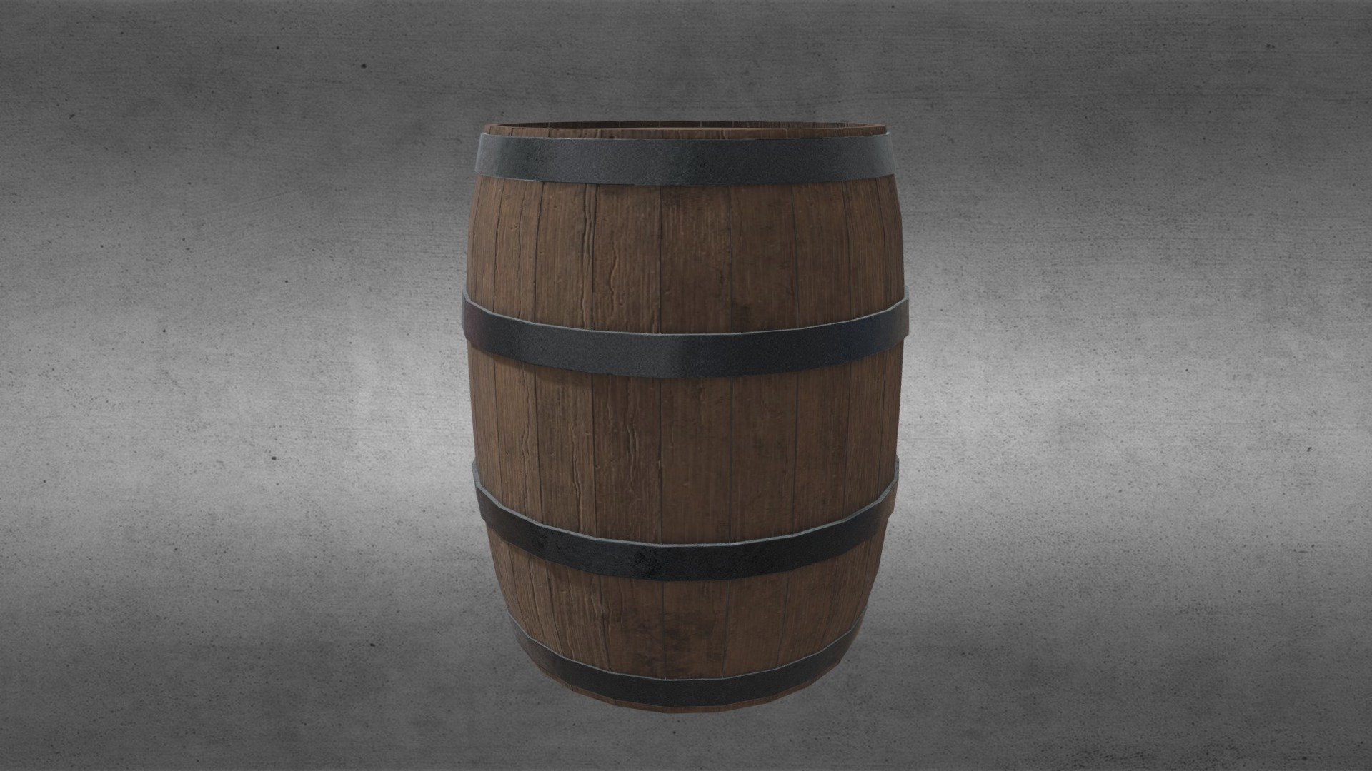 Wooden Barrel