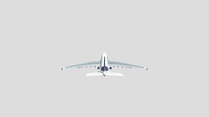Airbus A380(full interior hd) 3D Model