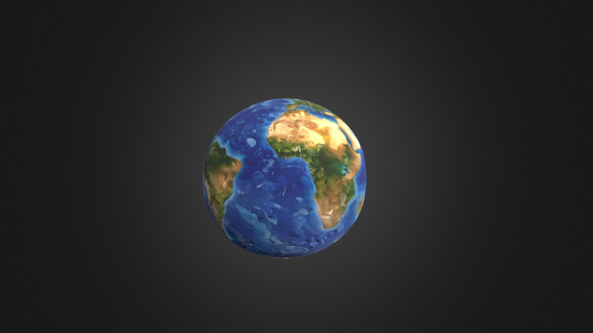 earth globe 3d model - 3D model by l4096466 [3155f99] - Sketchfab