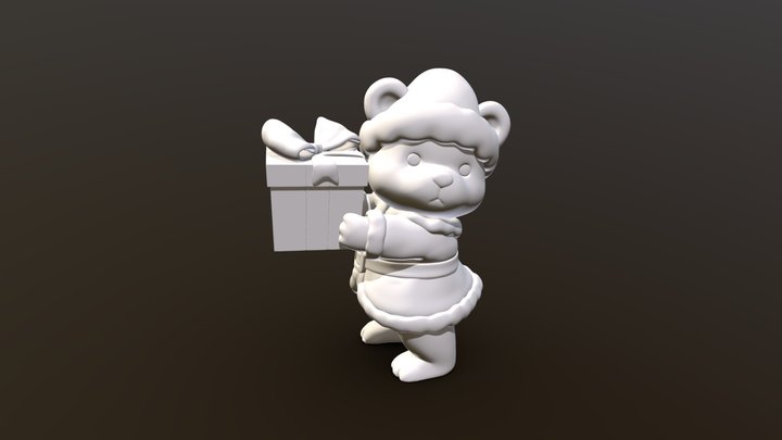 Teddy Bear 3D Model