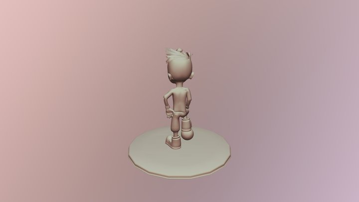 Leo 3d Character Model 3D Model