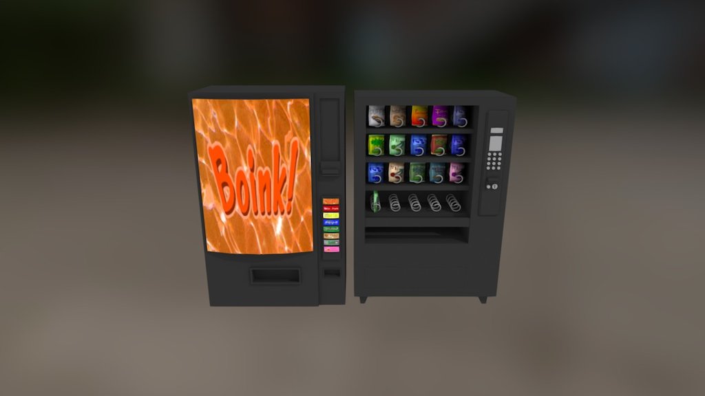 vending machines - 3D model by ProjectVitamin [3159778] - Sketchfab