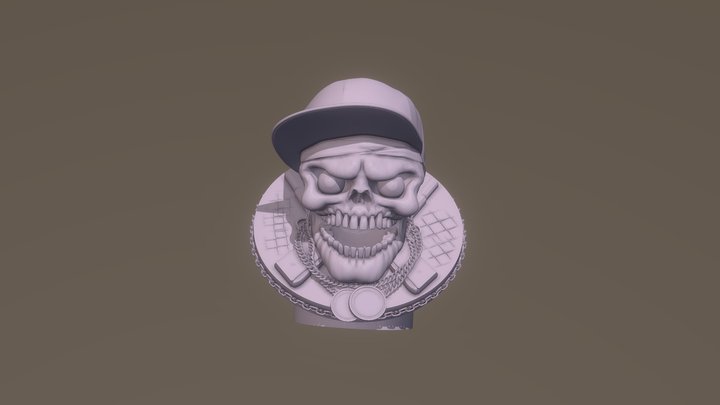 skullSTL 3D Model