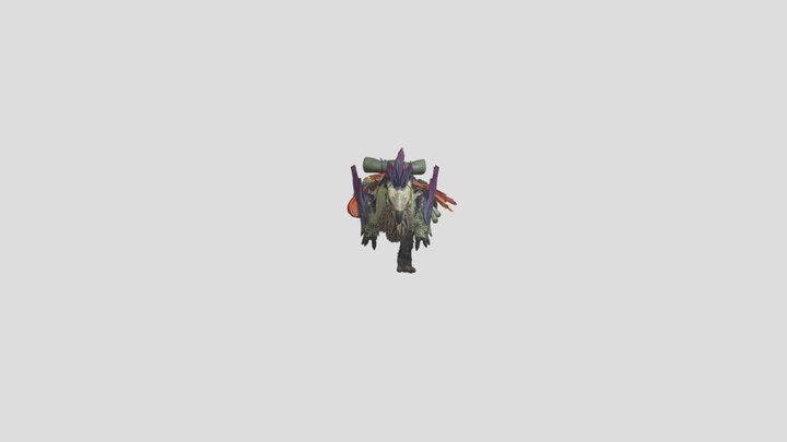 Seikret Run 3D Model