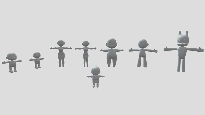 3D_Greek_Assets_Character_fbx 3D Model
