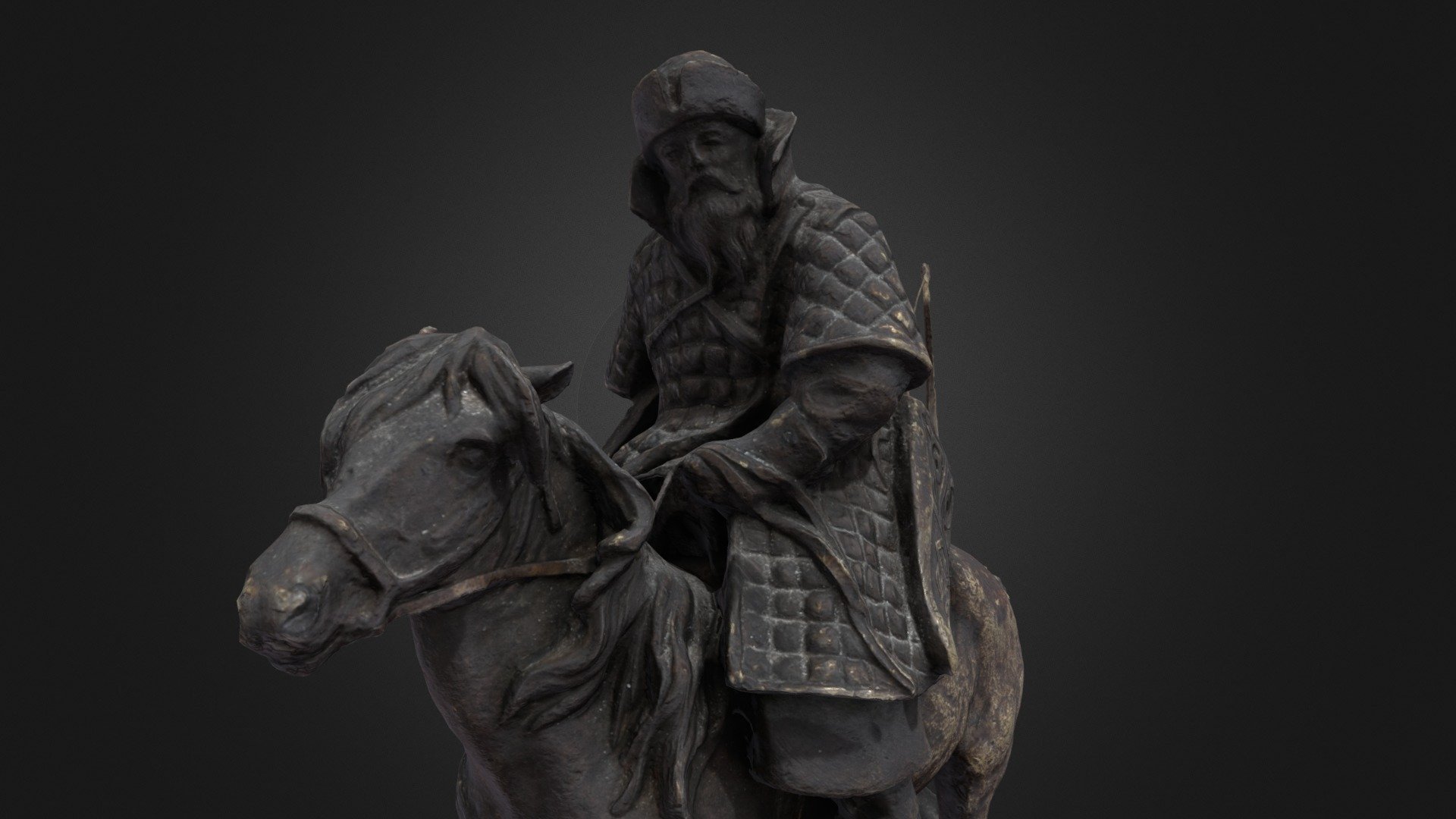 Horse rider test for job 3D model by HaVe [315cb5d] Sketchfab