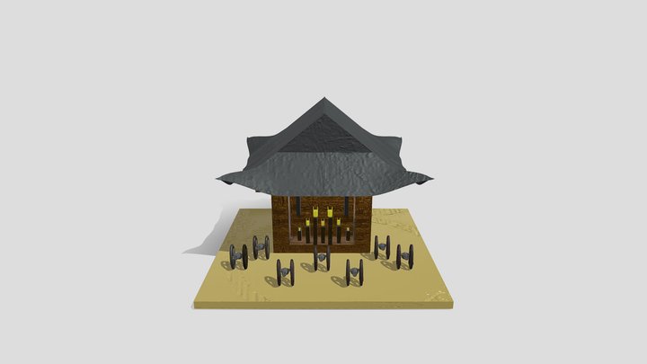 COMPOSICIÓN ERA MEIJI GABRIELA ALVAREZ 3D Model