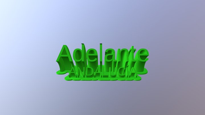 ADELANTE ANDALUCÍA 3D Model