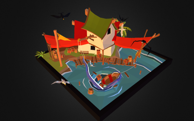 Little Storm 3D Model