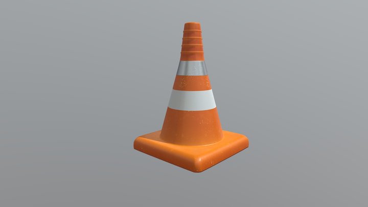 Traffic Cone - 3D Asset 3D Model