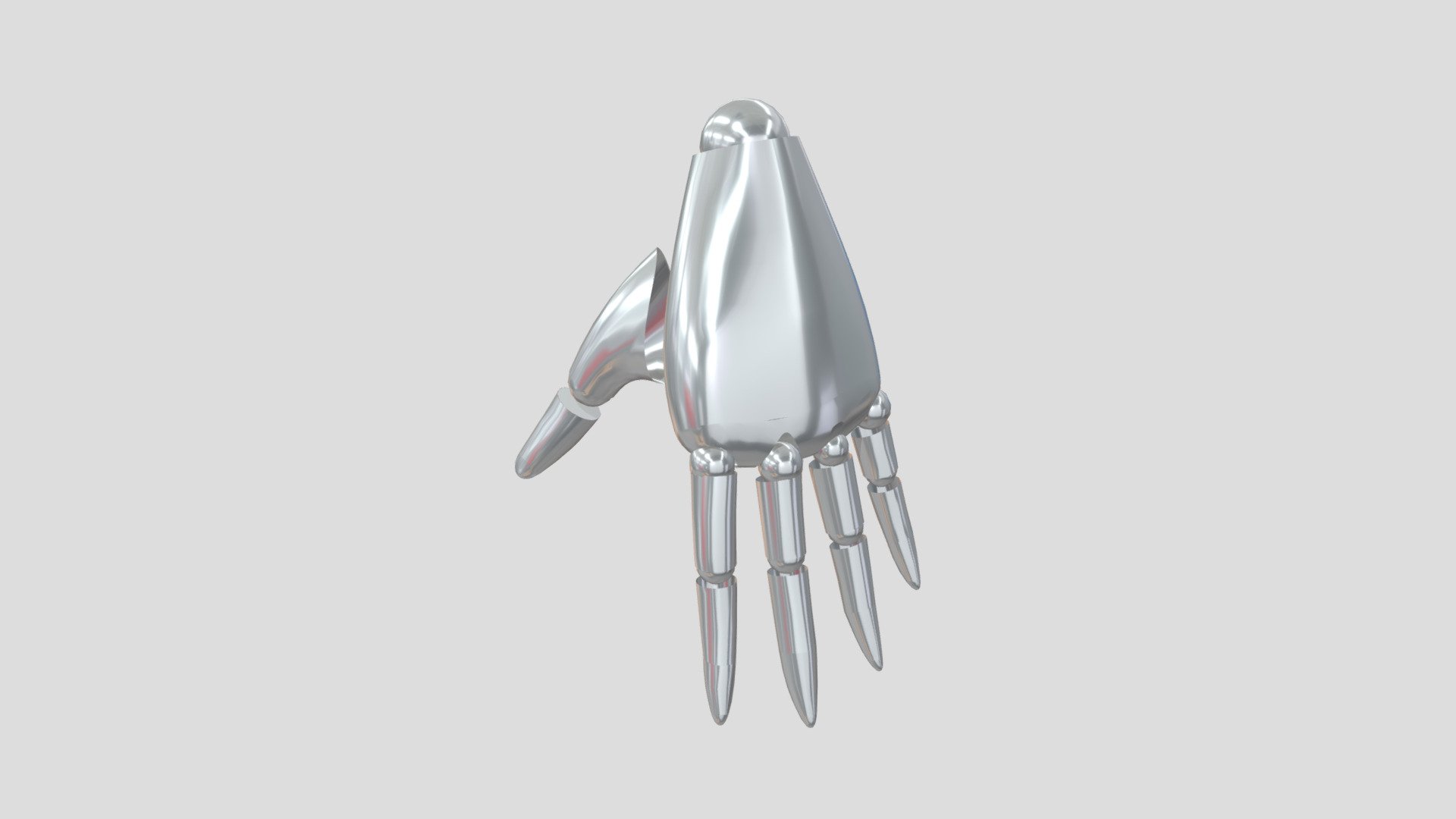 Hand of a robot - Download Free 3D model by fantasticfish [315e9d8 ...