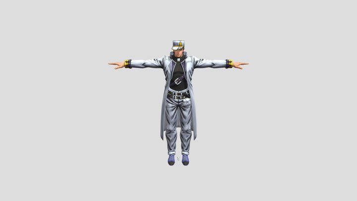 Jotaro Kujo (DiU Part 4 JJBA) 3D Model