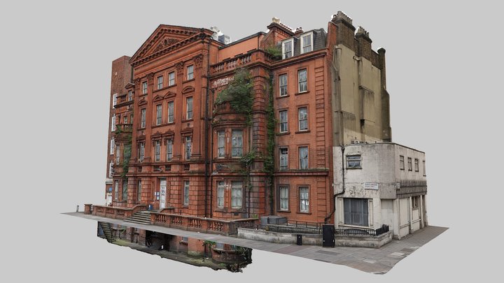 Samaritan Hospital Frontage – Kostenloses 3D-Modell STL
